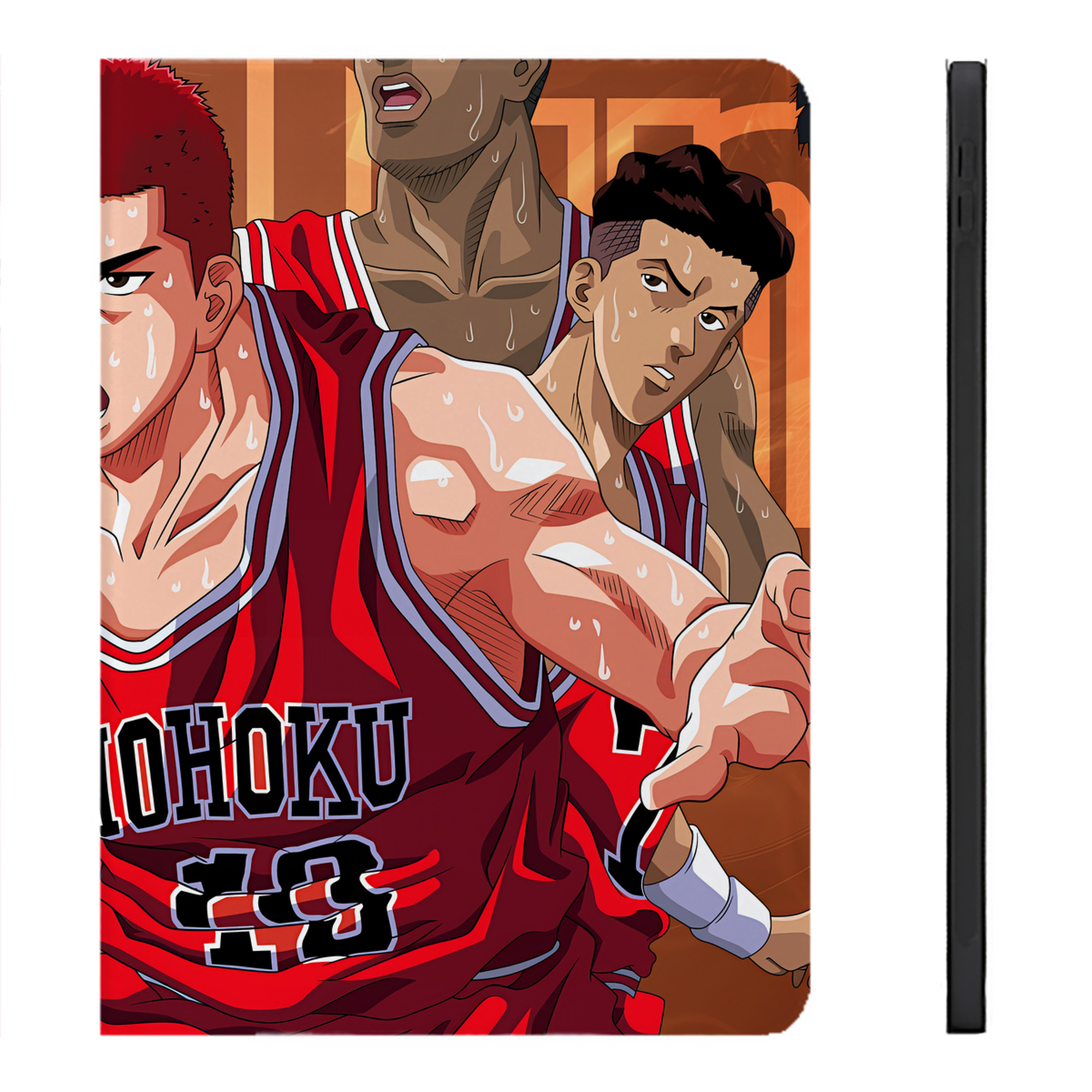 （画像用） SLAM DUNK／スラムダンク IPadケース ペンホルダー付き ブックスタイルデザイン